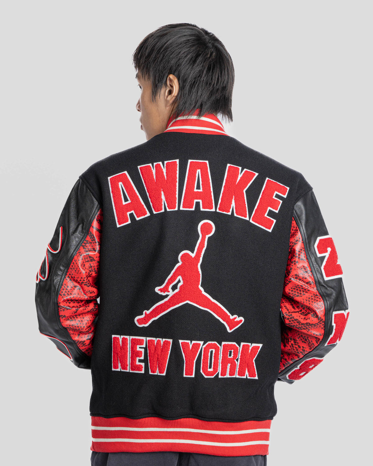 Air Jordan x AWAKE NY VARSITY JACKET | FQ5439-657 | AFEW STORE